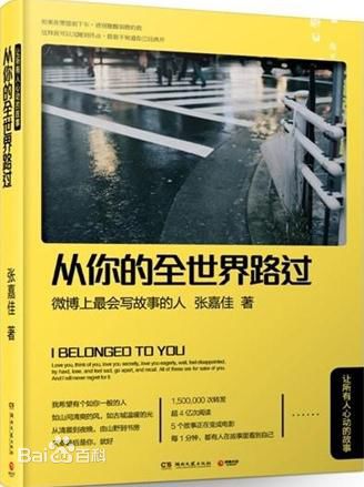 张嘉佳作品素颜照相册