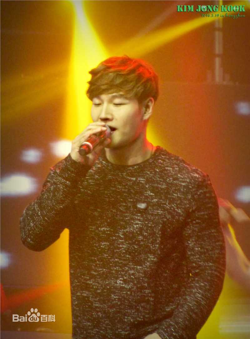 金钟国(（韩），Kim Jong Kook（英）)2016.3.19 杭州演唱会素颜照相册