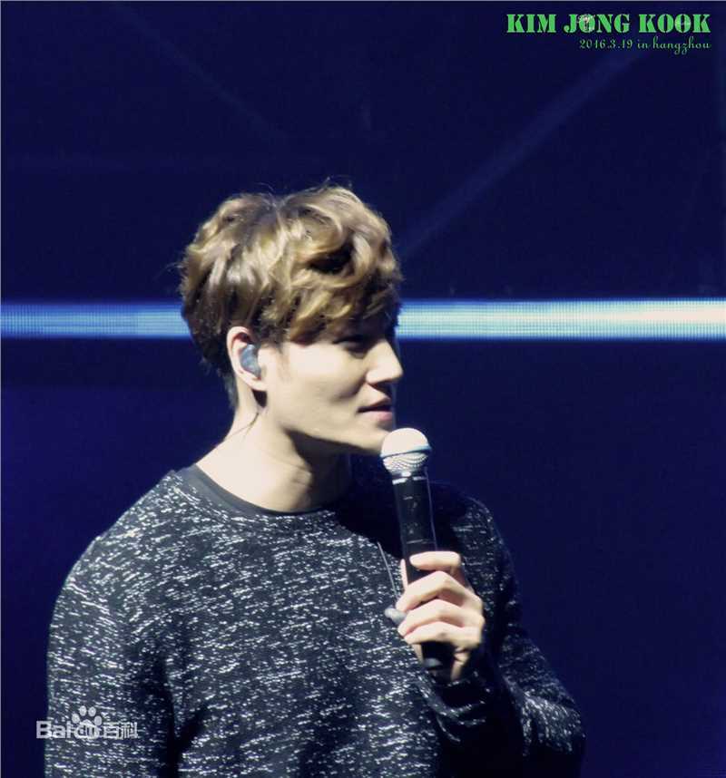 金钟国(（韩），Kim Jong Kook（英）)2016.3.19 杭州演唱会素颜照相册