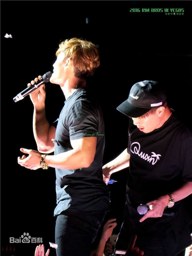 金钟国(（韩），Kim Jong Kook（英）)2016.11.19 R.M BROS IN VEGAS图片图册