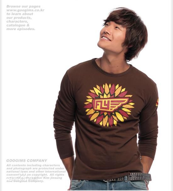 金钟国(（韩），Kim Jong Kook（英）)Googims Company Fly 服装代言（官方照）前后照片
