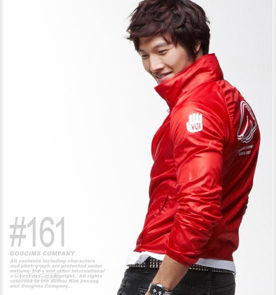 金钟国(（韩），Kim Jong Kook（英）)Googims Company Fly 服装代言（官方照）前后照片
