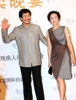 蒋雯丽出席慈善晚宴性感图片图集