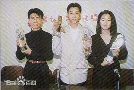 郑秀文(Sammi Cheng)第七届新秀歌唱大赛冠亚季军（中，左，右）性感图片图集