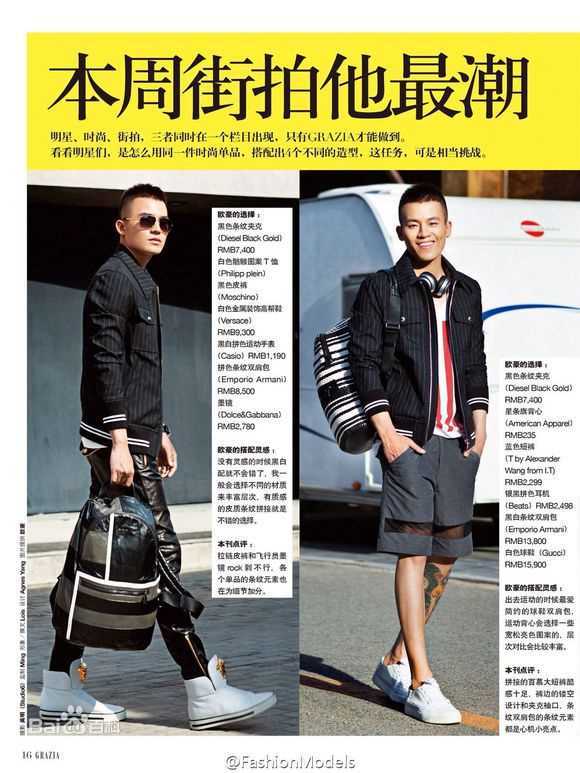 欧豪(Oho Ou)前后照片