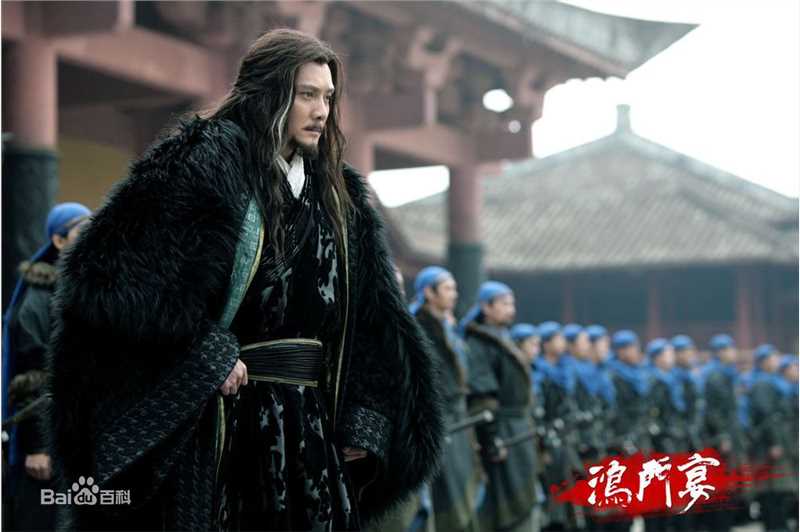 冯绍峰(William Feng)在电影《鸿门宴》饰演项羽中的