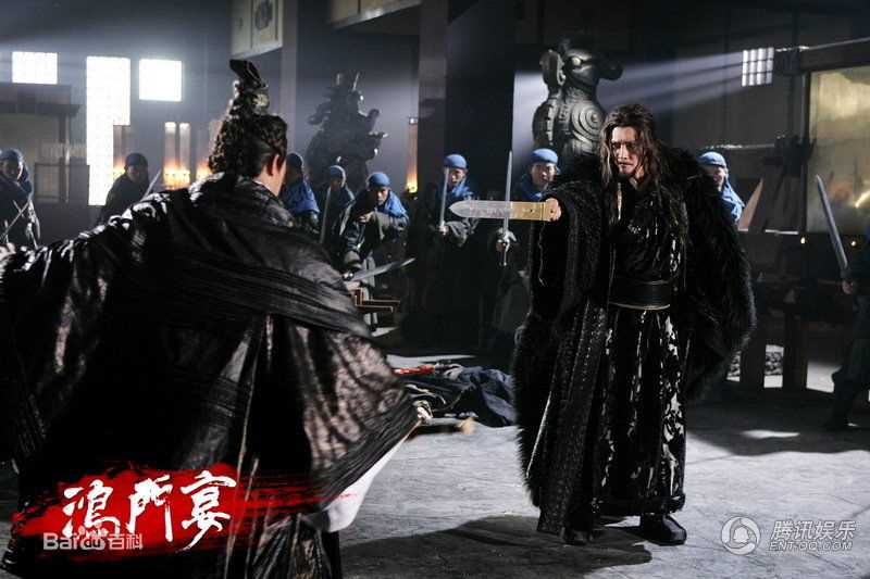 冯绍峰(William Feng)在电影《鸿门宴》饰演项羽中的