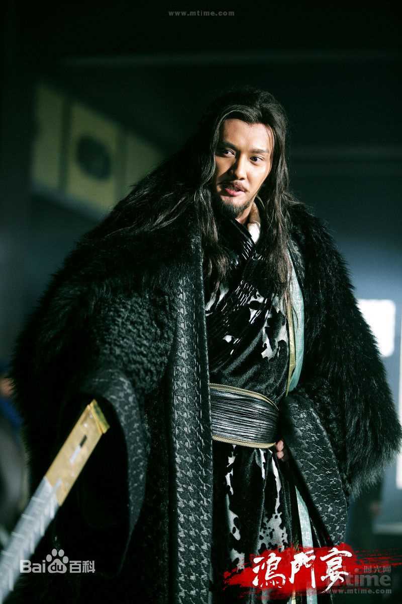 冯绍峰(William Feng)在电影《鸿门宴》饰演项羽中的