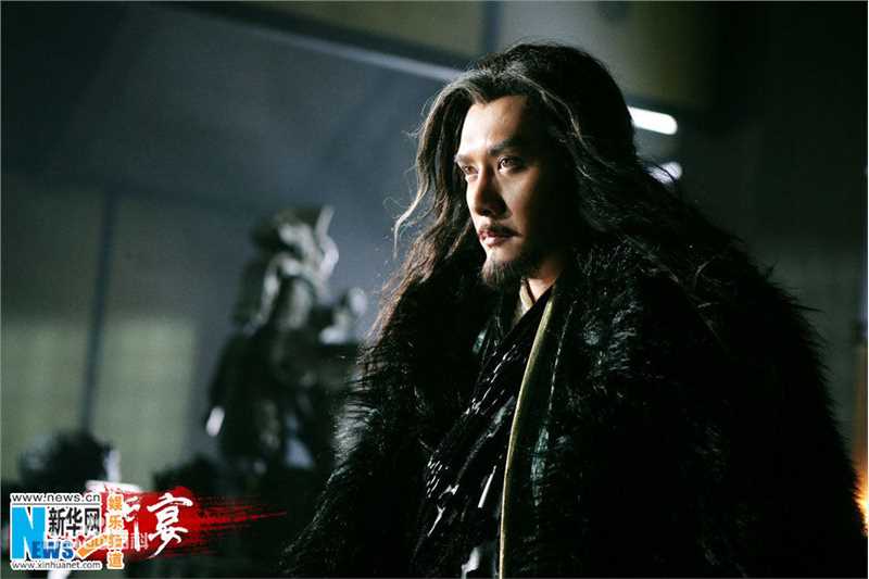 冯绍峰(William Feng)在电影《鸿门宴》饰演项羽中的