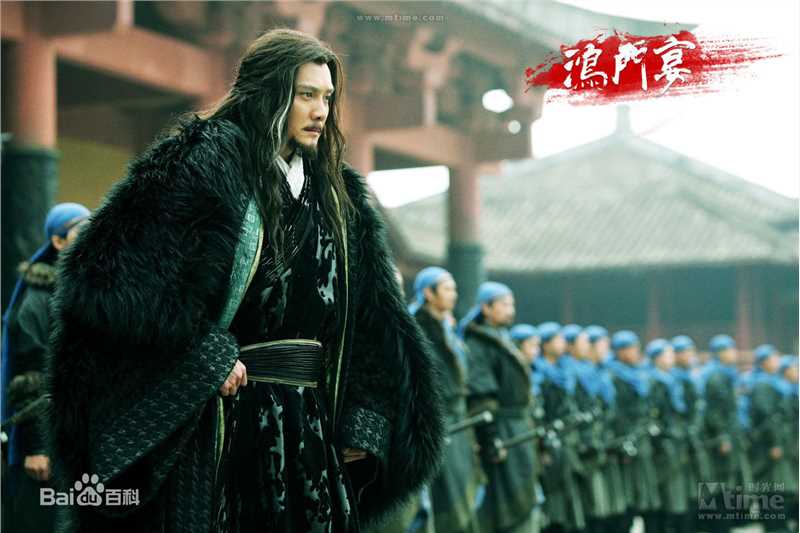 冯绍峰(William Feng)在电影《鸿门宴》饰演项羽中的