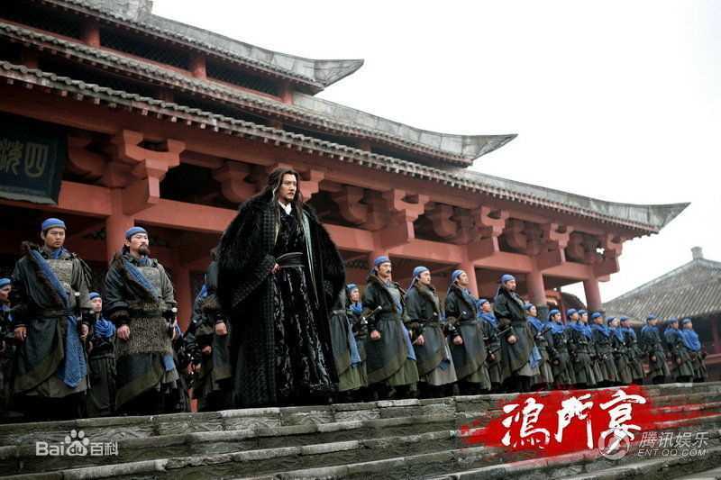 冯绍峰(William Feng)在电影《鸿门宴》饰演项羽中的