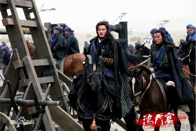 冯绍峰(William Feng)在电影《鸿门宴》饰演项羽中的