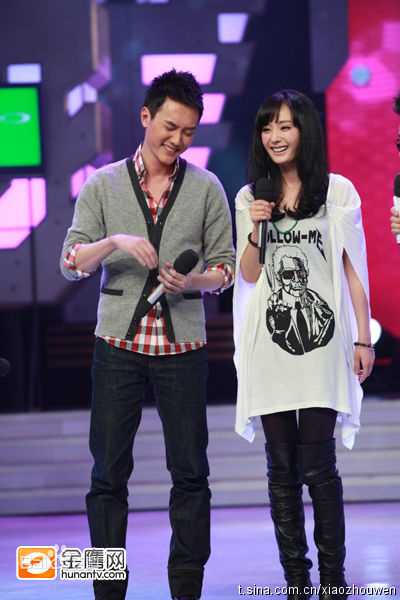 冯绍峰(William Feng)出席快乐大本营性感图片图集