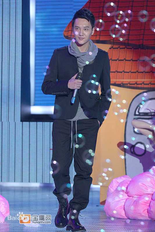 冯绍峰(William Feng)出席快乐大本营性感图片图集