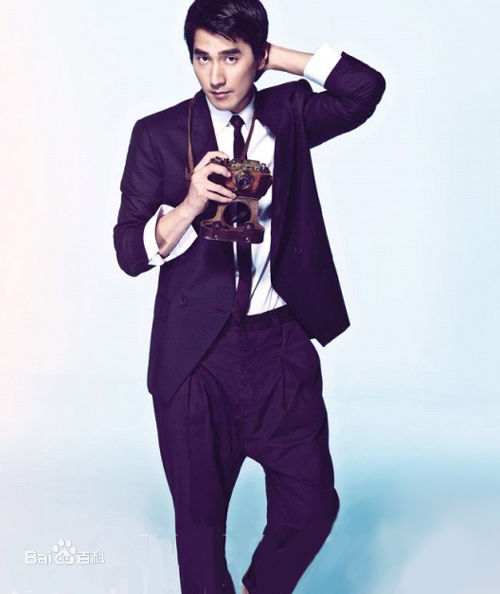 赵又廷(Mark Chao)高圆圆结婚照性感图片图集