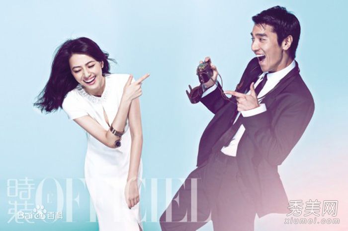 赵又廷(Mark Chao)高圆圆结婚照性感图片图集