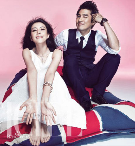 赵又廷(Mark Chao)高圆圆结婚照性感图片图集