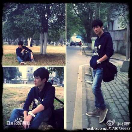 林更新(Kenny Lin)学生时代的前后照片