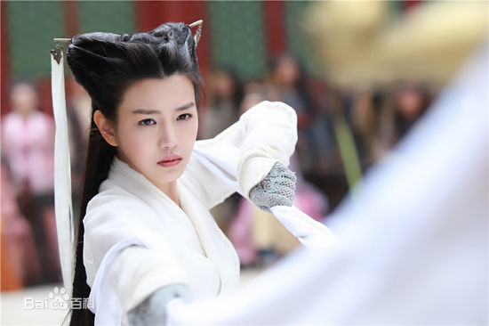 陈妍希(Michelle Chen)在《神雕侠侣》饰小龙女中的
