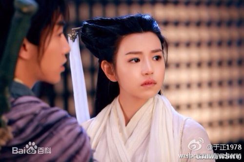 陈妍希(Michelle Chen)在《神雕侠侣》饰小龙女中的