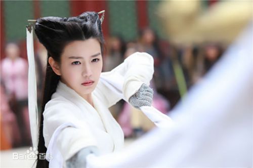 陈妍希(Michelle Chen)在《神雕侠侣》饰小龙女中的