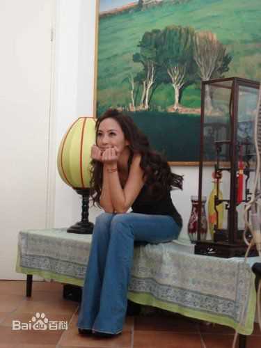 关颖(Terri Kwan)泪王子宣传照前后照片