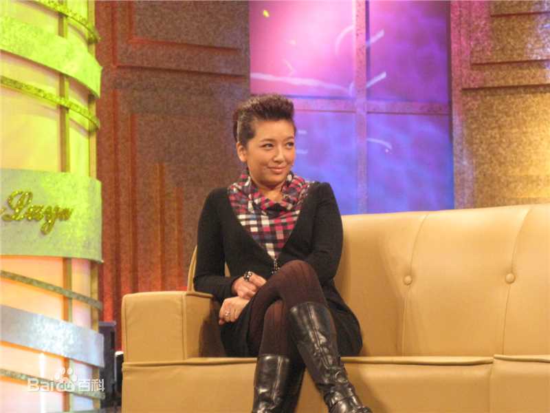 最优质江珊(Jiang Shan)在2010年《鲁豫有约》活动中的