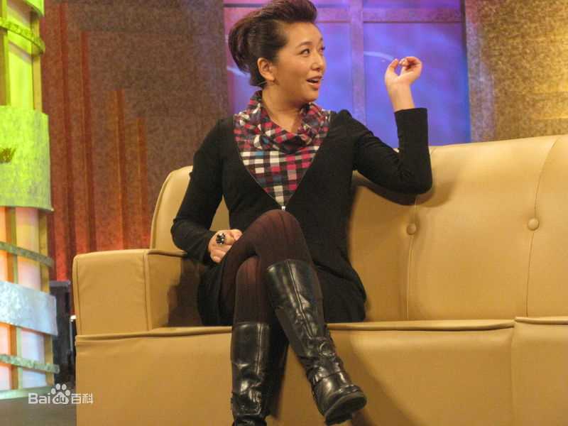 最优质江珊(Jiang Shan)在2010年《鲁豫有约》活动中的