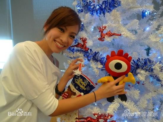 袁咏琳(Cindy Yen)做客某网站前后照片