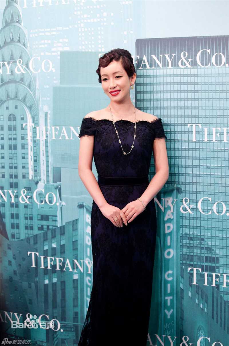 秦海璐(Amanda)2010Tiffany珠宝北京太庙活动生活照相册