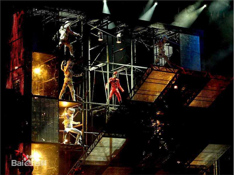 郭富城(Aaron Kwok)450度旋转舞台素颜照相册