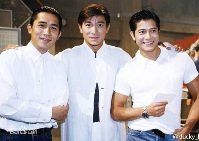郭富城(Aaron Kwok)经典合影壁纸壁纸