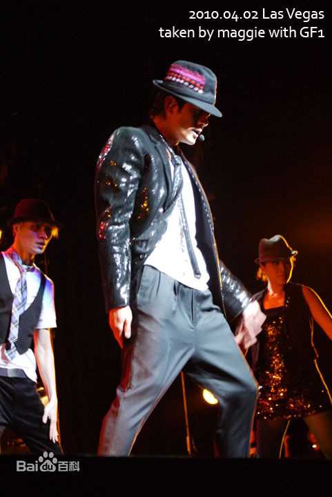 郭富城(Aaron Kwok)在《舞林正传》演唱会中的