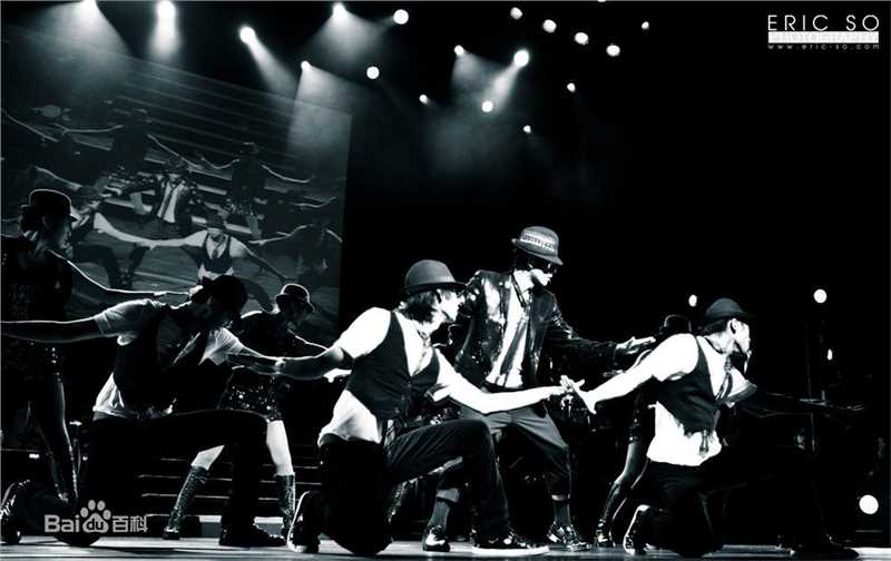 郭富城(Aaron Kwok)在《舞林正传》演唱会中的