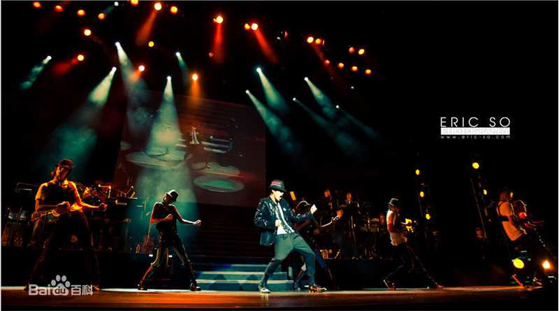 郭富城(Aaron Kwok)在《舞林正传》演唱会中的