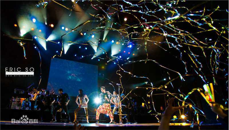 郭富城(Aaron Kwok)在《舞林正传》演唱会中的