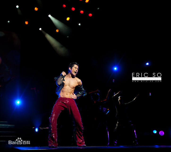 郭富城(Aaron Kwok)在《舞林正传》演唱会中的