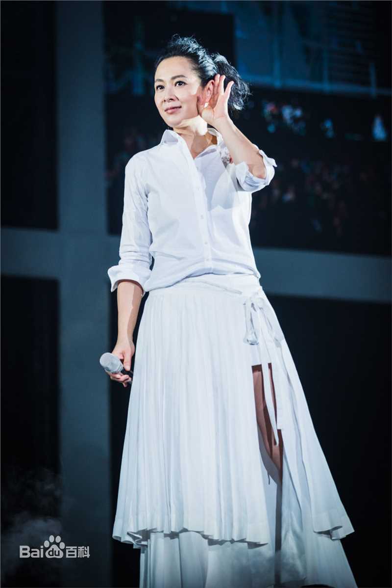 刘若英(Rene Liu)我敢演唱会现场图性感图片图集