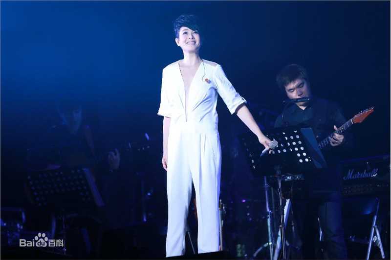 刘若英(Rene Liu)我敢演唱会现场图性感图片图集