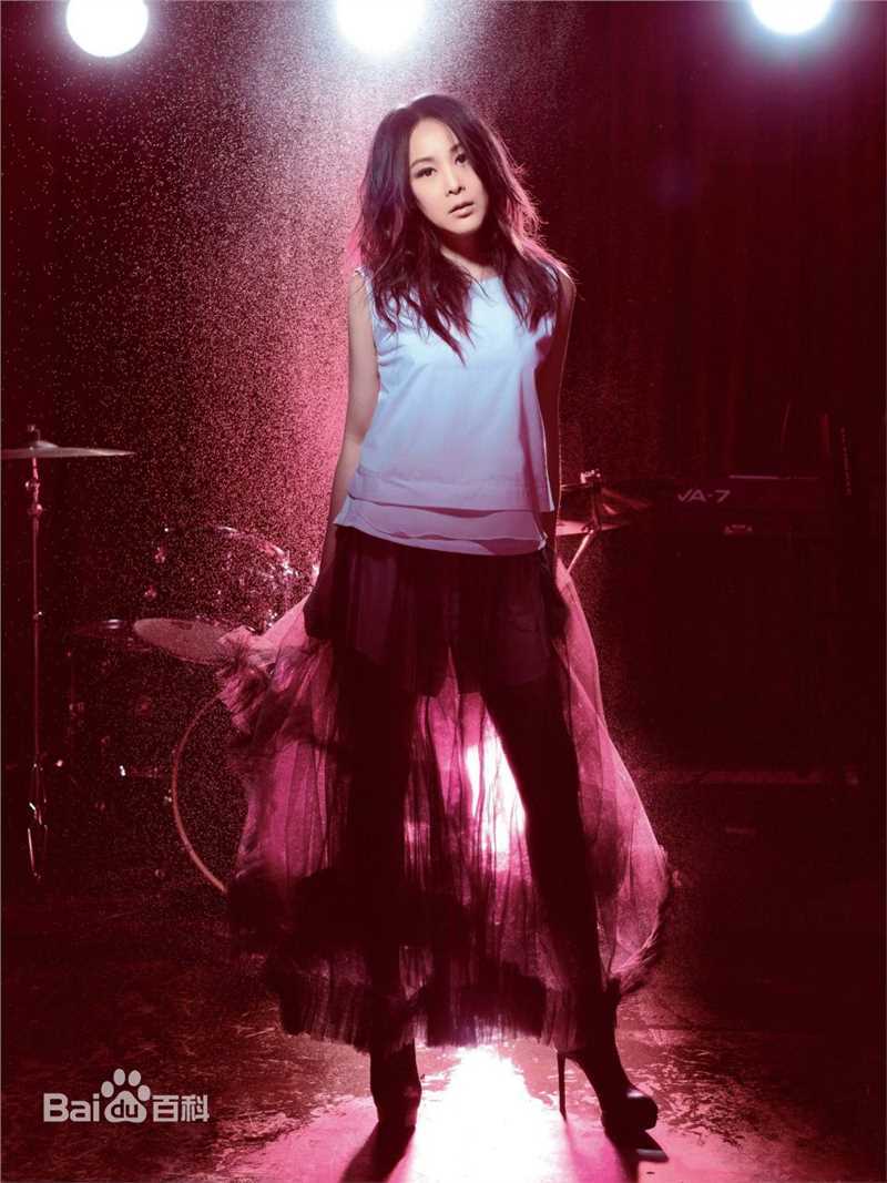 刘若英(Rene Liu)宣传照前后照片