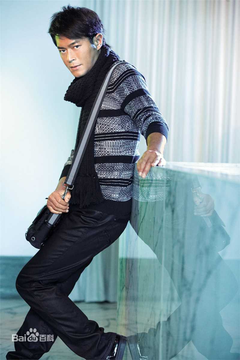 古天乐(Louis Koo、Tin Lok)圣捷罗时尚男装前后照片