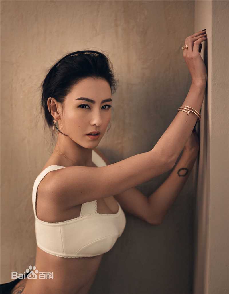 张柏芝(Cecilia Cheung)时尚先生前后照片