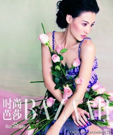 张柏芝(Cecilia Cheung)2011年1月时尚芭莎图册