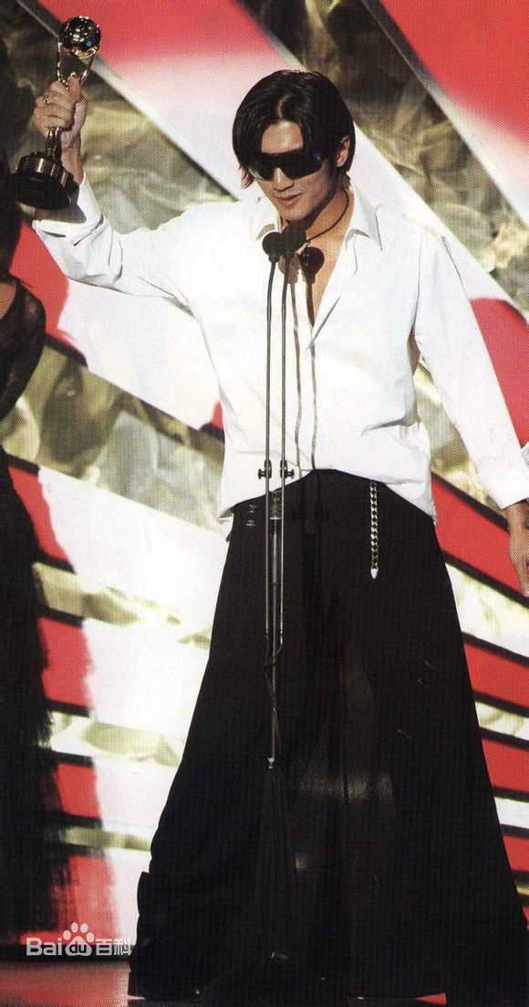 精选谢霆锋(Nicholas Tse（尼古拉斯 . 谢）)在21岁的于《World Music Awards》现场中的图册