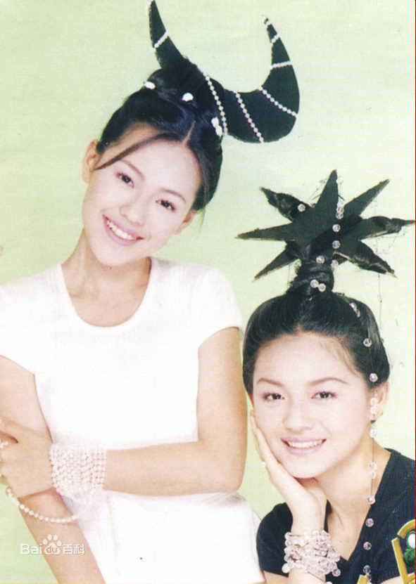徐熙媛(Barbie Hsu)出道时的青涩模样素颜照壁纸