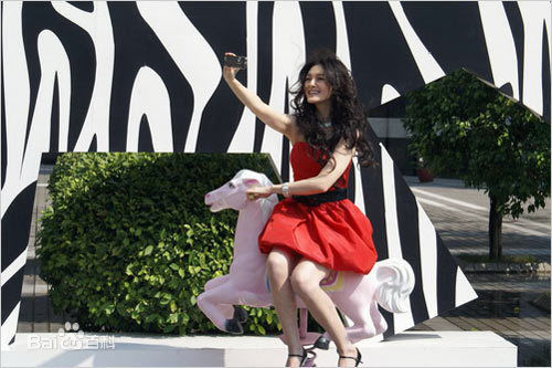 徐熙媛(Barbie Hsu)代言联想乐拍手机生活照相册