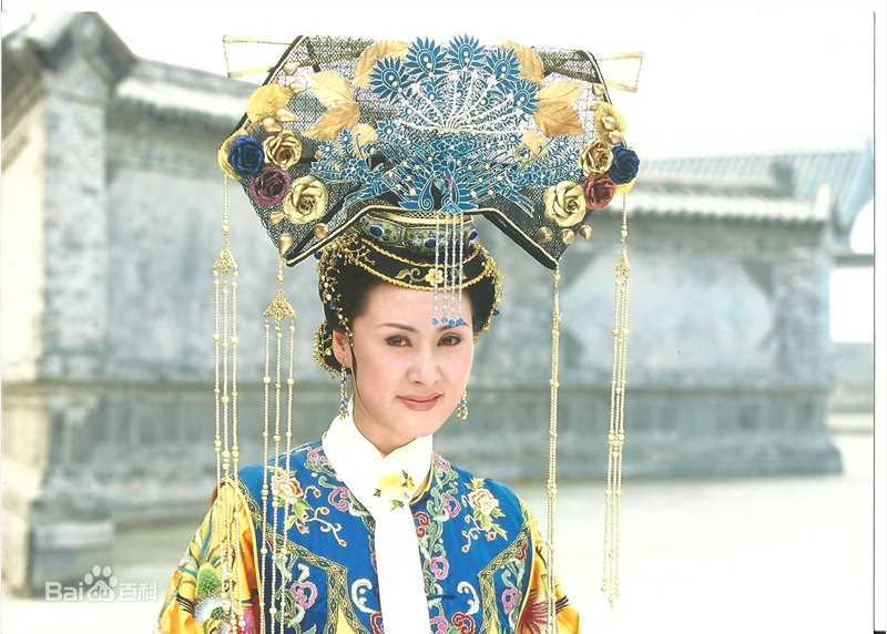 博弘古装剧中贵族装素颜照相册