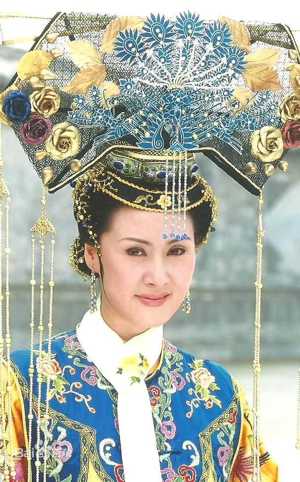 博弘古装剧中贵族装素颜照相册