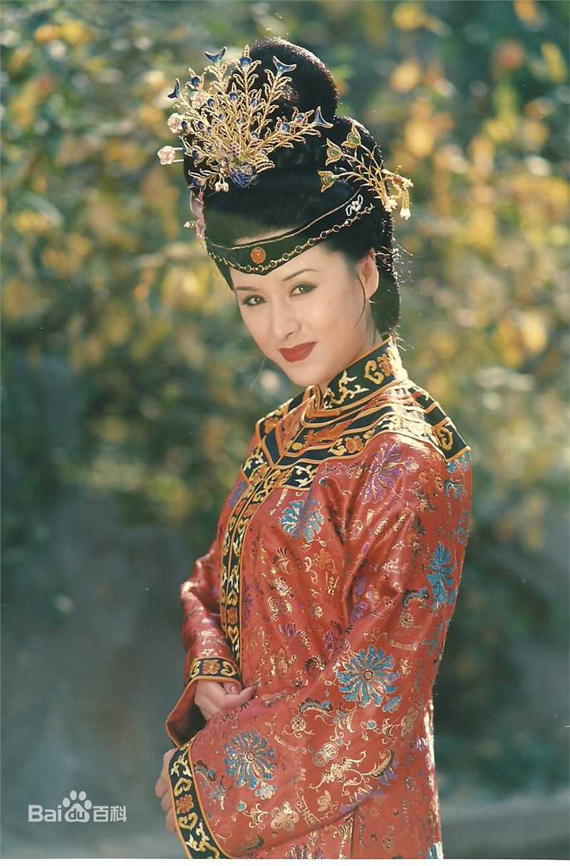 博弘古装剧中贵族装素颜照相册