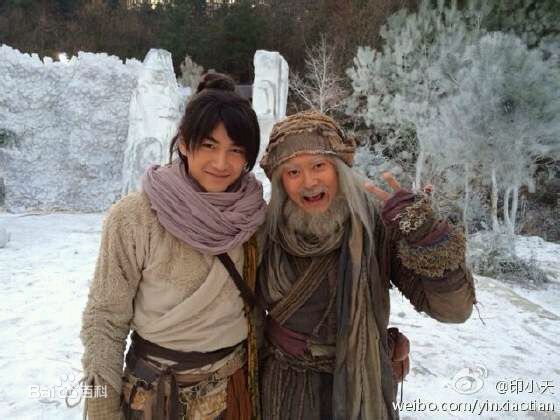 高清印小天在出演电视剧《神雕侠侣》饰演洪七公中的图集